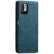 Чохол-книжка CaseMe із нубуку для Xiaomi Redmi Note 10 5G Бірюзовий - зображення 7