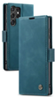 Чохол-книжка CaseMe із нубуку для Samsung S24 Ultra Бірюзовий - зображення 1