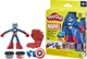 Набір для творчості з масою для ліплення Hasbro Герої Marvel Captain America Stamping Shield (F9829_G0056) - зображення 4
