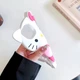Чехол Silicon Power для Apple iPhone 13 Pro Max (6.7") Hello Kitty White/Red - изображение 12