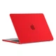 Чохол накладка xVibe Case для MacBook New Air 13" (2018/2019/2020 M1) Матовий Red - изображение 2