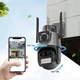 Камера відеоспостереження CH IP Camera Besder P10QS 9MP ICSEE 3 lenses - изображение 7