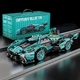 Конструктор машинка Lamborghini V12 Concept 1300 деталей в масштабе 1:14 - изображение 8