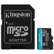 Картка пам'яті MicroSDXC 512 GB UHS-I/U3 Class 10 Kingston Canvas Go! Plus R170/W90MB/s+ SD-адаптер 512 ГБ - изображение 4