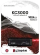 Накопичувач SSD 1 TB Kingston KC3000 M.2 2280 PCIe 4.0 x4 NVMe 3D TLC (SKC3000S/1024G) M.2 2280 - изображение 7