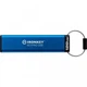 Флешнакопичувач USB3.2 128 GB Kingston IronKeypad 200 Type-A Blue (IKKP200/128GB) Блакитний - зображення 6