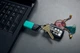 Флешнакопичувач USB3.2 256 GB Kingston DataTraveler Exodia M Black/Teal (DTXM/256GB) чорний з блакитним - изображение 9
