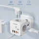 Мережевий фільтр розгалужувач трійник LENCENT PD35W 3AC 3U1C - зображення 1