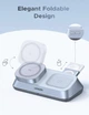 Беспроводное зарядное устройство UGREEN Magflow 3-in-1 Qi2.2 25W MagSafe Fast Wireless Charger для iPhone 17-12 Series - изображение 5