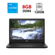 Ультрабук Dell Latitude 3400 / 14" (1920x1080) IPS / Intel Core i5-8250U (4 (8) ядра по 1.6 - 3.4 GHz) / 8 GB DDR4 / 120 GB SSD / Intel UHD Graphics / WebCam б/у - изображение 1