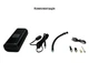 Портативний компресор Yaoen 216 USB+DC 150PSI 4500mAh (YPSBU4515B 5354) Чорний - зображення 14