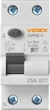 Диференційне реле VIDEX RESIST АС 2 п 30 мА 10 кА 25А (VF-RS10-DR2AC25) - зображення 1