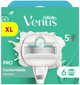 Картридж Gillette Venus PRO Comfortglide Sensitive (6) 5 лезвий - изображение 1