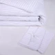 Одеяло антиаллергенное MirSon №171 Сolor Fun Line 17-0605 Stripe White EcoSilk 140x205 см Зима (2200010853018) - изображение 4