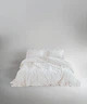 Постельное белье Limasso Stonewashed Exclusive Ranforсe 160 х 220 см Snow White - изображение 1