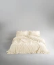 Постельное белье Limasso Stonewashed Exclusive Ranforse 200 х 220 см Akdeniz Krem - изображение 1