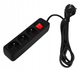 Przedłużacz listwowy NEO Tools 3 gniazda 1.5 m czarny 90-182 (5907558474985) - obraz 2