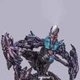Трансформер Десептикон Фоллен Космический истрибитребитель Fallen FA-01 40см Черный металлик v-13163 - изображение 7