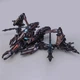 Трансформер Десептикон Фоллен Космический истрибитребитель Fallen FA-01 40см Черный металлик v-13163 - изображение 5