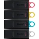 Флеш пам'ять USB Kingston DataTraveler Exodia 128GB USB 3.2 Gen 1 Black/Yellow (DTX/128GB) - изображение 6