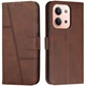 Чехол-книжка с застежкой UniCase Jet Cover для Xiaomi Redmi 15C / Poco C85 - Brown - изображение 1