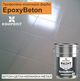 Краска эпоксидная универсальная EpoxyBeton Серый Ral 7040 3,6 кг Композит - изображение 3