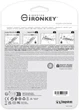 Флешнакопичувач USB3.2 128 GB Kingston IronKeypad 200 Type-C Blue (IKKP200C/128GB) ( Блакитний ) - изображение 7