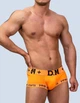Мужские трусы боксерки D.M 04-2768 XXL цвет оранжевый - изображение 7