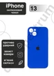 Чохол силіконовий з закритою камерою Epic Premium Silicone Case Camera Protection without MagSafe для Apple iPhone 13 (6.1) Blue - зображення 1