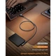 Кабель CONMDEX UAC03 USB-C 10 Гбіт/с USB 3.1 Gen 2 0.3м Grey (R4093130820250) - изображение 6