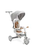 Детский трехколесный велосипед Caretero Toyz Faro Grey, с родительской ручкой детский велосипед беговел для малышей - изображение 5
