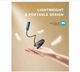 Лампа Glocusent аккумуляторная сенсорная с клипсой для чтения портативная Led Mini Book Black (Mini Black) - изображение 5