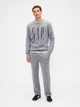 Спортивные штаны утепленные мужские GAP 171096743 M Серые (1159842306) - изображение 5