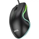 Комп`ютерна провідна USB мишка Hoco GM19 1.4m з RGB підсвіткою, Black - зображення 1
