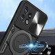 Чохол накладка Omeve Magnetic Ring для Motorola Edge 40 Pro black - зображення 2
