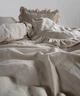 Постельное белье Limasso Stonewashed Exclusive Ranforсe 160 х 220 см Oxford Tan - изображение 5