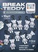 Мишка брелок для творчества 10 шт Breack Teddy Набор с красками 8 см - изображение 1