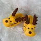 Тапочки кигуруми Kigurumi Рождественский Олень Детские для мальчика Желтый Плюшевые 25-32 (3106/1) - изображение 2