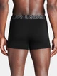 Набор трусов боксеров мужских хлопковых Under Armour Ua Underwear Boxers Ua Performance Cotton - Solid 3 3Pk 1383891-001 3XL 3 шт Черный (1200122271084) - изображение 3