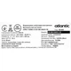 Электрический водонагреватель AtlanticOpro Turbo VM 080 D400S-2-B (2500W) (851405) - изображение 8