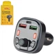 Модулятор FM, VOIN W-3305, 12-24V, 2 USB 3.1A, 1 PD 20W, BT5.3, Hands free, вольтметр - изображение 1