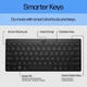 Клавиатура HP 350 Compact Multi-Device UKR Black (692S8AA) - изображение 2