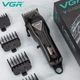 Аккумуляторная машинка для стрижки (clipper) VGR V-051, 4 насадки, 2500 mAh, LED-дисплей - изображение 3