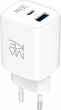 Зарядний пристрій мережевий Make 30W GaN3 Type-C PD3.0 + USB QC4.0 White (MCW-3021GWH) - зображення 7