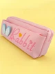 Пенал Centrum 89918 Rabbit рожевий 2 відділення 21х8.5х6 см (2000998480813) - зображення 4