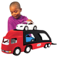 Laweta z autkami Little Tikes Czerwono-czarna (0050743484964) - obraz 3