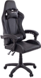 Fotel gamingowy Happygame 7911 Black (4772013477853) - obraz 1