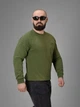 Свитшот мужской BEZET 11490 2XL Хаки (2000227631030) - изображение 4