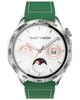 Смарт-часы XO Watch 4 AMOLED Screen Smart Sports Call Watch серебристые зеленый ремешок - изображение 1
