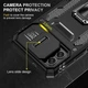 Чехол противоударный Epik Defender Cam Ring Case для Samsung Galaxy A07 Черный / Black - изображение 3